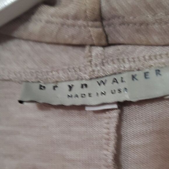bryn Walker Light Tan Open Cardigan - Picture 2 of 8